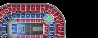 Seat view from Loge