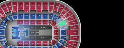 Seat view from Loge