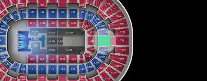 Seat view from Loge
