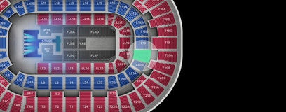 Seat view from Loge