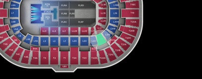 Seat view from Loge