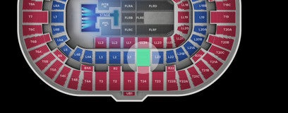 Seat view from Loge