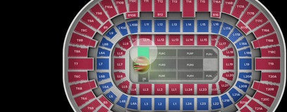 Seat view from Floor