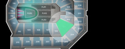 Seat view from Lower