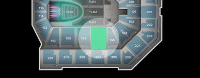 Seat view from Lower
