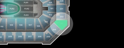 Seat view from Upper