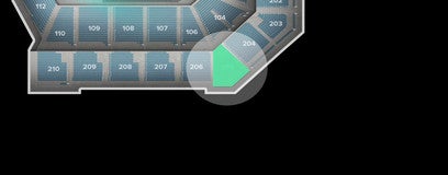 Seat view from Upper