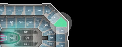 Seat view from Upper