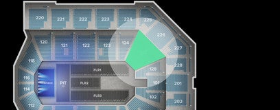 Seat view from Lower