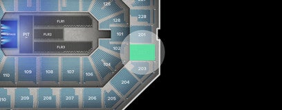 Seat view from Upper