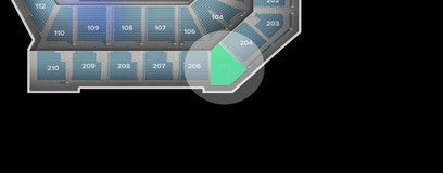 Seat view from Upper