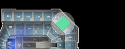 Seat view from Upper