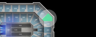 Seat view from Upper