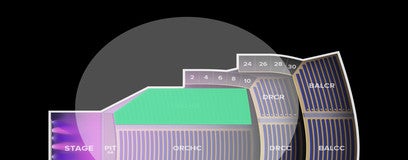 Seat view from Orchestra