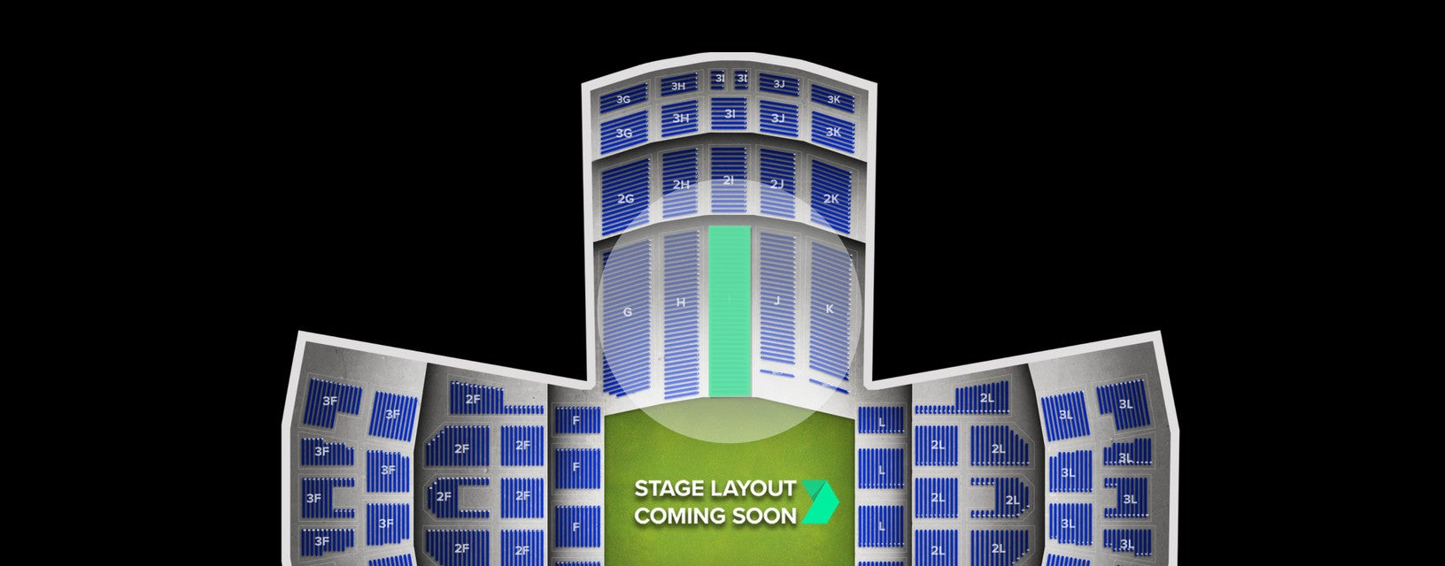 Seat view from Lower Sideline