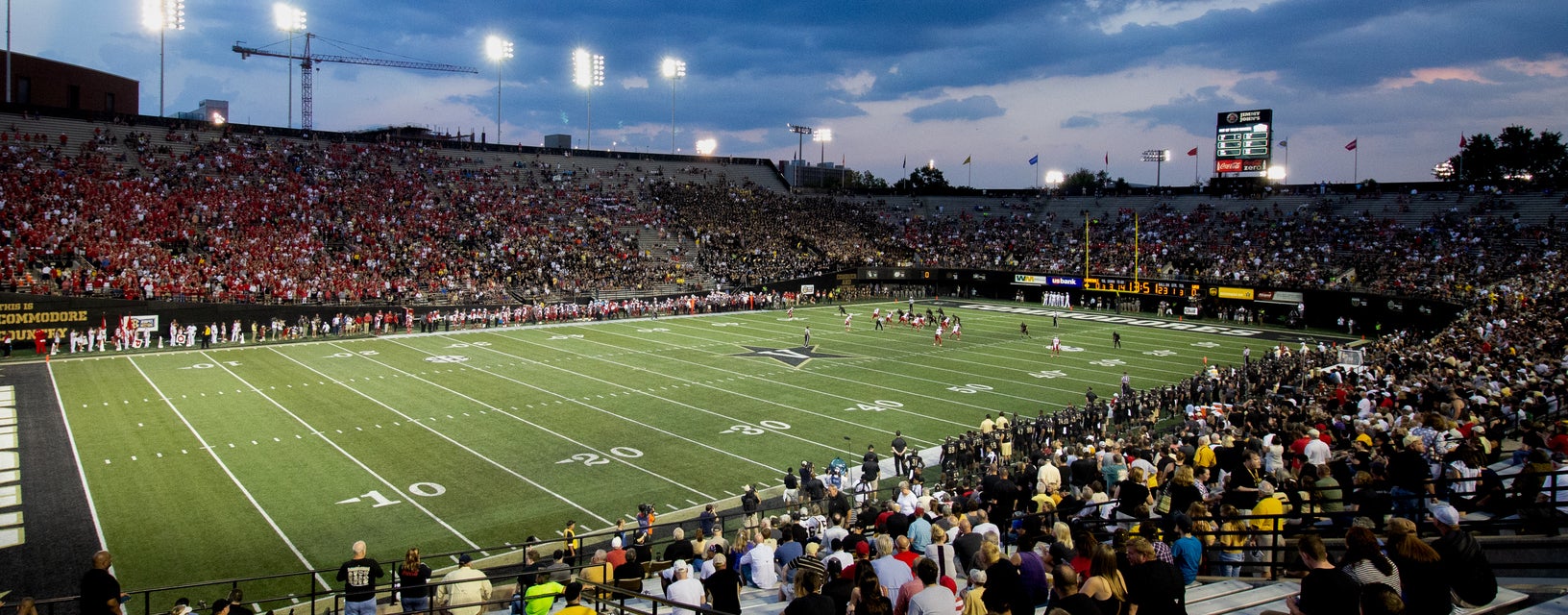 Seat view from Sideline