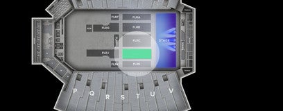 Seat view from Floor