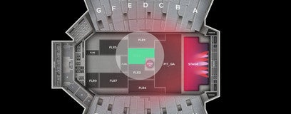 Seat view from Floor