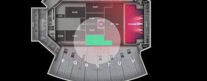Seat view from Floor