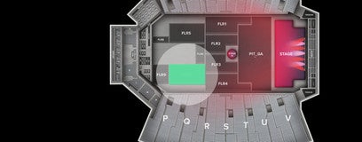 Seat view from Floor