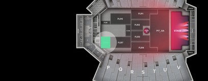 Seat view from Floor