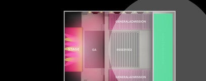 Seat view from General Admission