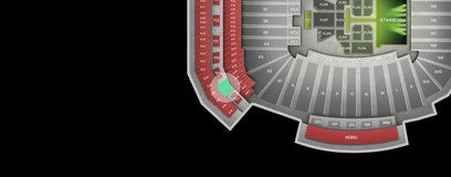 Seat view from Upper End Zone