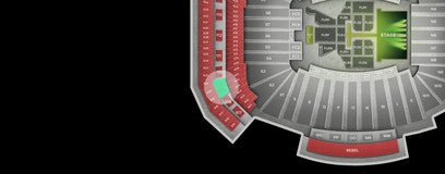 Seat view from Upper End Zone