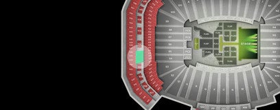 Seat view from Upper End Zone