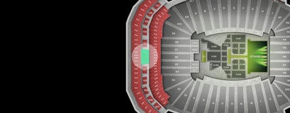 Seat view from Upper End Zone