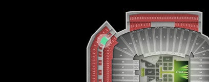 Seat view from Upper End Zone