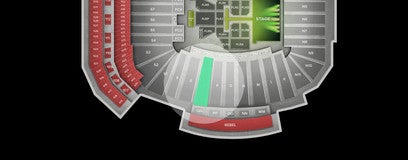 Seat view from Sideline