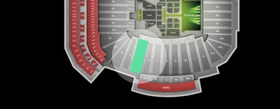 Seat view from Sideline