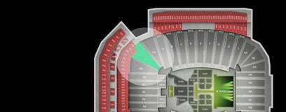 Seat view from Corner