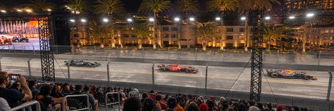 Seat view from Koval Zone Grandstand