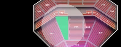 Seat view from Orchestra