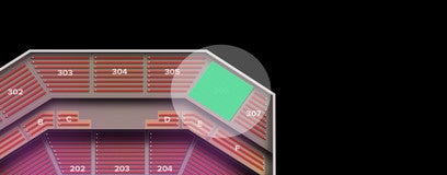 Seat view from Mezzanine