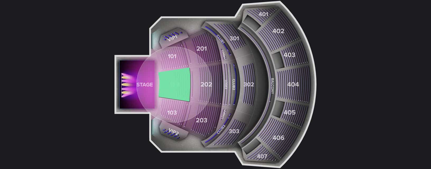 Seat view from Floor