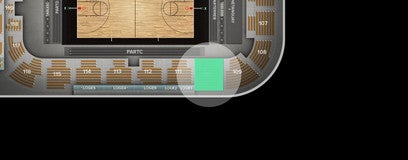 Seat view from Lower
