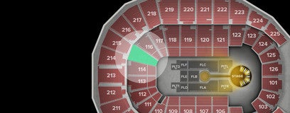 Seat view from Lower