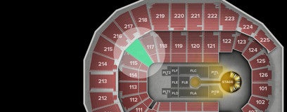 Seat view from Lower