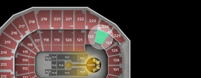 Seat view from Lower