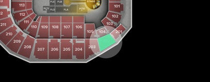 Seat view from Upper