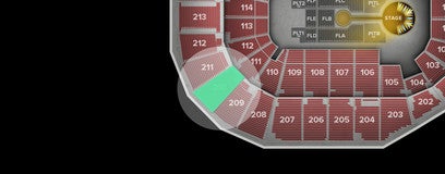 Seat view from Upper