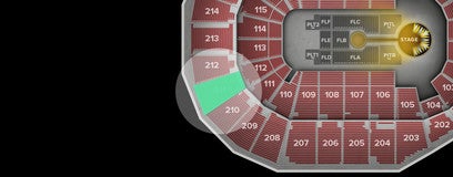 Seat view from Upper