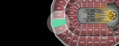 Seat view from Upper