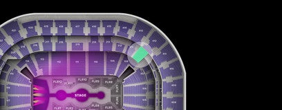 Seat view from Club