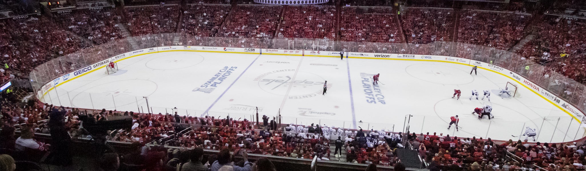 Seat view from Acela Center