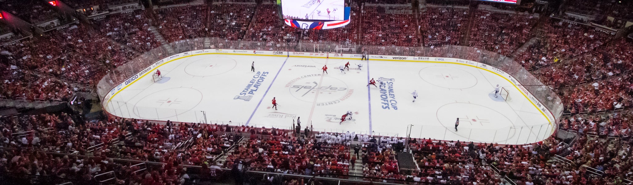 Seat view from Mezzanine Center