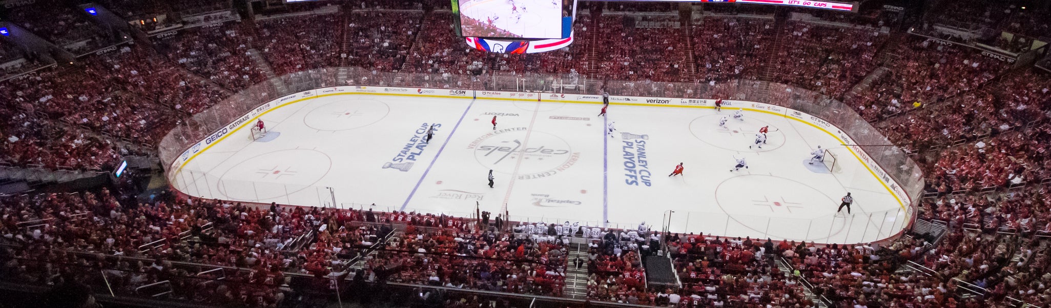 Seat view from Mezzanine Center